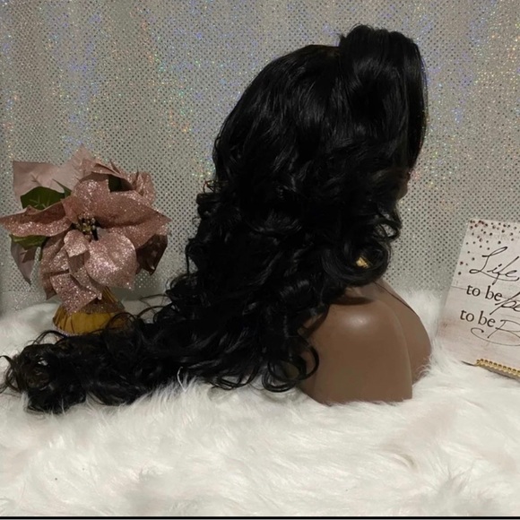 💜New30-32”Beautiful Serenity 100%Brazilian Human Hair HD Transparent Lace Wig💜 - Picture 5 of 10